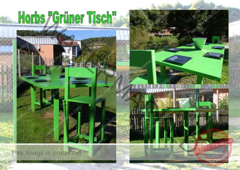 41grüner tisch