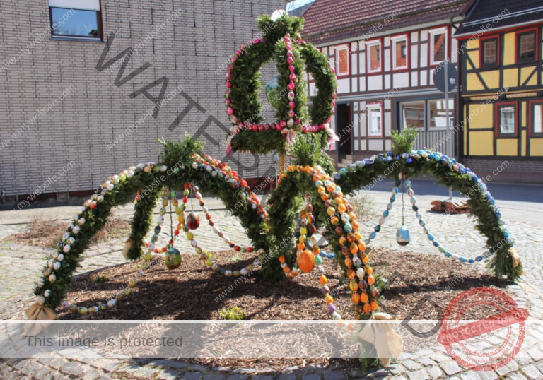 jahresz., Osterbrunnen 09