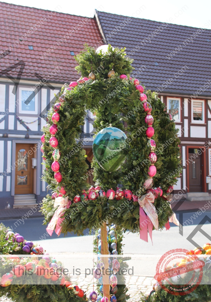 jahresz., Osterbrunnen 10