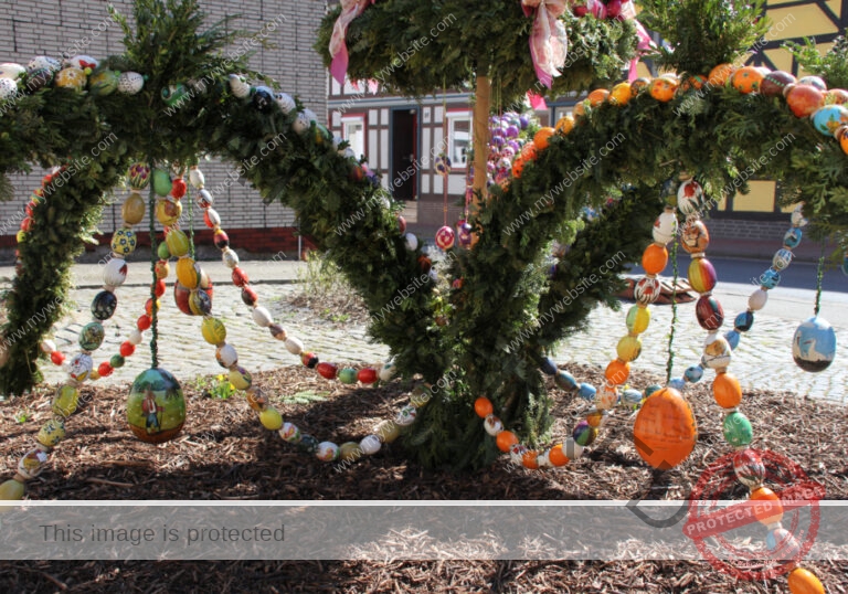 jahresz., Osterbrunnen 16