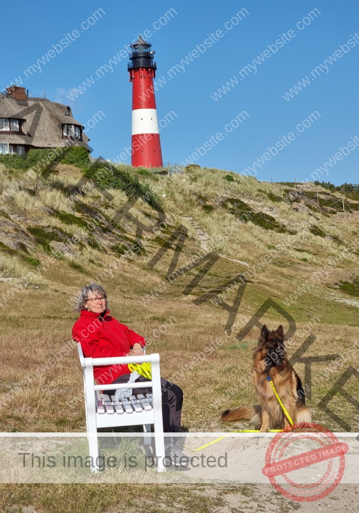 mal hübsch mit Frauchen :-)