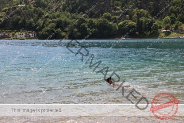 nachmittags endlich schwimmen